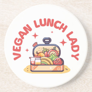 VEGANE MITTAGSDAME GETRÄNKEUNTERSETZER