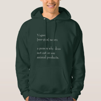 Vegane Nahrung Hoodie