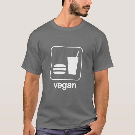Vegane Nahrung T-Shirt (Vorderseite)