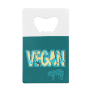 Vegane Papierausschnitt Geldbeutel Flaschenöffner