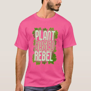 Vegane Pflanze auf vegetarische Ernährung Veggia V T-Shirt