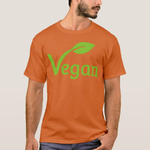 Vegane Pflanzliche Biologische Grüne Lebensmittel T-Shirt