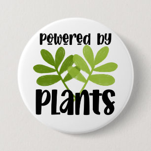 Vegane pflanzliche Taste Button