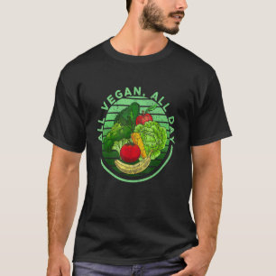 Vegane pflanzliche vegetarische Ernährung Veganism T-Shirt