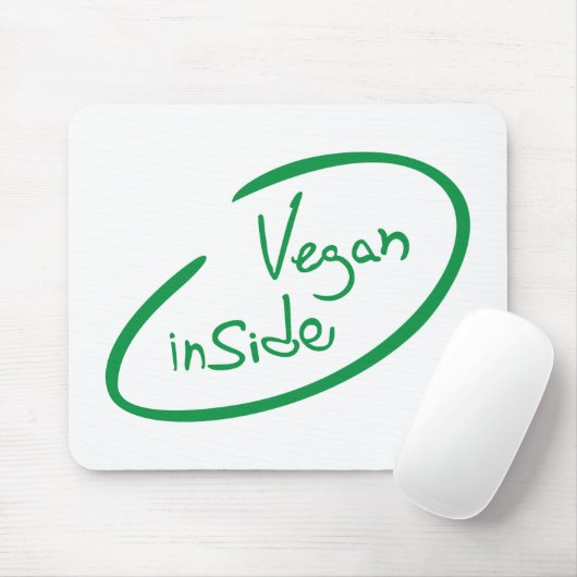Vegane Produkte Mousepad (Mit Mouse)