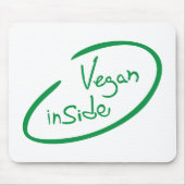 Vegane Produkte Mousepad (Vorne)