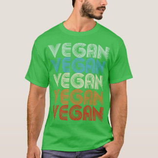Vegane Retro T-Shirt