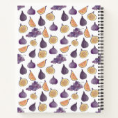 Vegane Rezepte, Lila Notizblock (Rückseite)