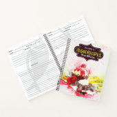 Vegane Rezepte mit Liebe Notizblock (Innenseite)