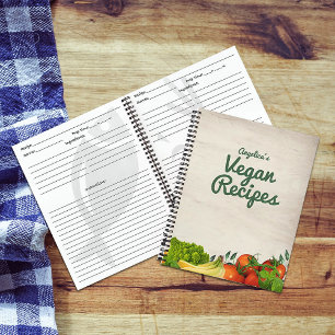 Vegane Rezepte Veggies Notizblock