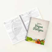 Vegane Rezepte Veggies Notizblock (Innenseite)