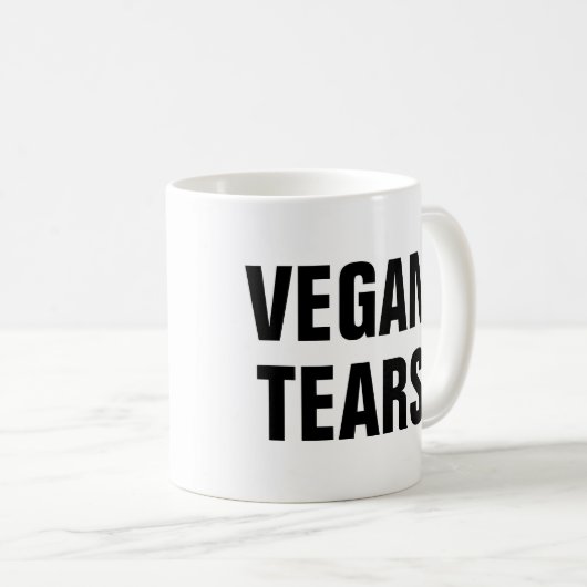 Vegane Risse Kaffeetasse (VorderseiteRechts)