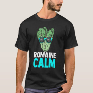 Vegane Romaine Calm Lettuce auf der Grundlage der  T-Shirt