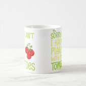 Vegane Salat Saft Gärtnerei Obst Kaffeetasse (Mittel)