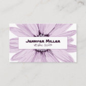 Vegane Seife Visitenkarte (Vorderseite)