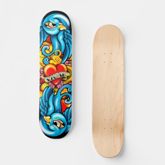 Vegane Skate Army Skateboard (Vorderseite)