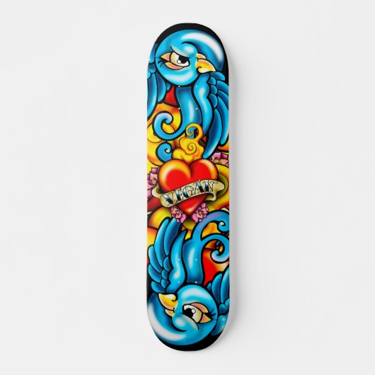 Vegane Skate Army Skateboard (Vorne)