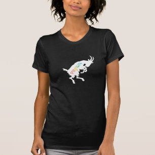 Vegane Springenziege T-Shirt