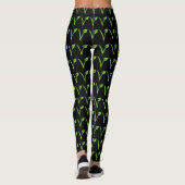 Vegane Symbol-Leggings Leggings (Rückseite)