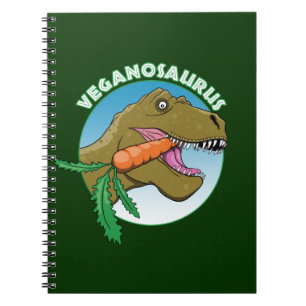 Vegane T-Rex - Veganismus Spaß Notizblock