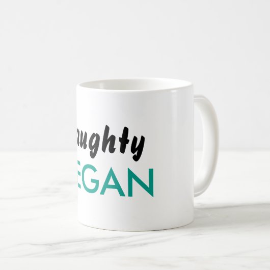 Vegane Tasse (VorderseiteRechts)