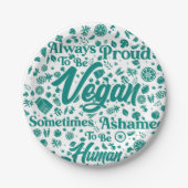 Vegane Teller (Vorderseite)