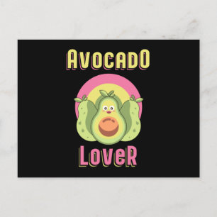 Vegane Tierrechte Avocado Veganism Funny Gift Postkarte