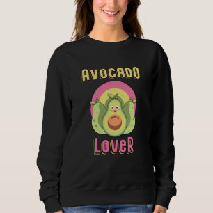 Vegane Tierrechte Avocado Veganism Funny Gift Sweatshirt
