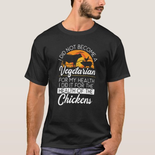 Vegane Tierrechte Gemüse T-Shirt (Vorderseite)