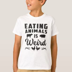 Vegane Tierrechte Veganismus Funny Gift Idee T-Shirt