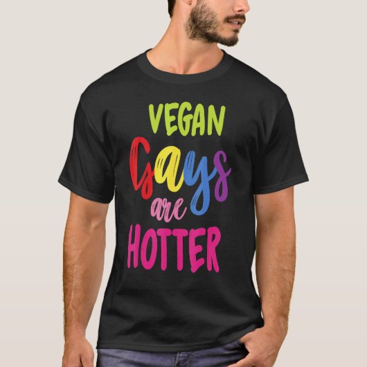Vegane Typ sind heißer Vegetarier pflanzenfressend T-Shirt (Vorderseite)
