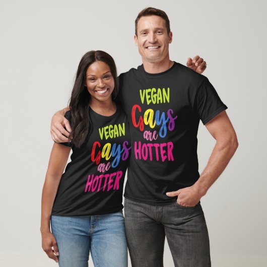 Vegane Typ sind heißer Vegetarier pflanzenfressend T-Shirt (Unisex)