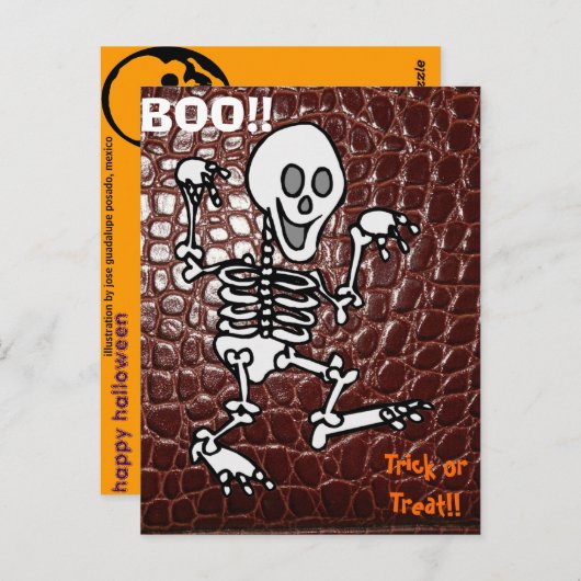 vegane Überraschung Postkarte (Vorne/Hinten)