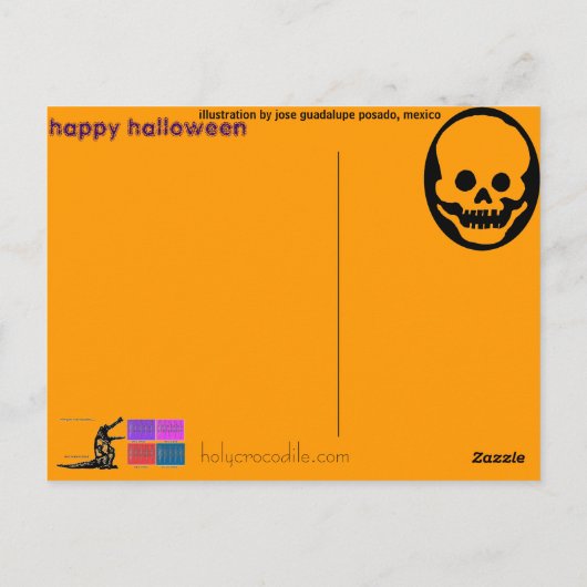 vegane Überraschung Postkarte (Rückseite)