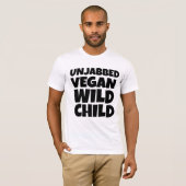 VEGANE, UNVERABREICHTE WILD-KIND-T - SHIRT (Vorne ganz)