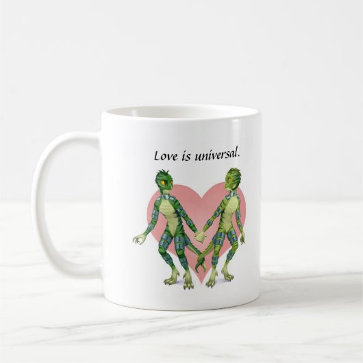 Vegane Valentinische Tasse (Links)