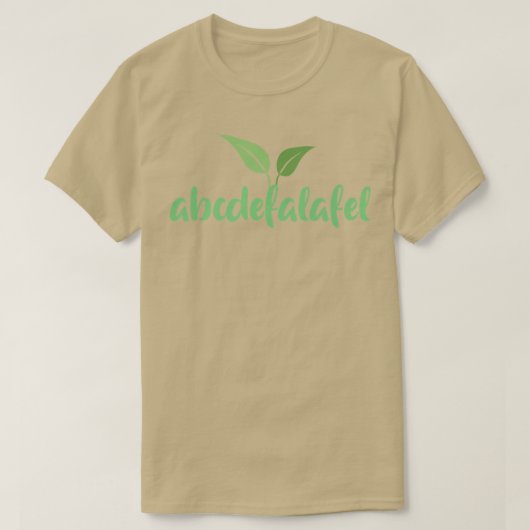 Vegane Vegane Tiersicherheit Vegetarier T-Shirt (Design vorne)