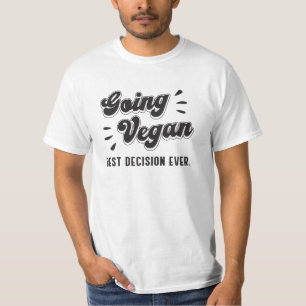 Vegane Veganismus Gemüse Tiere lustiges Geschenk T-Shirt