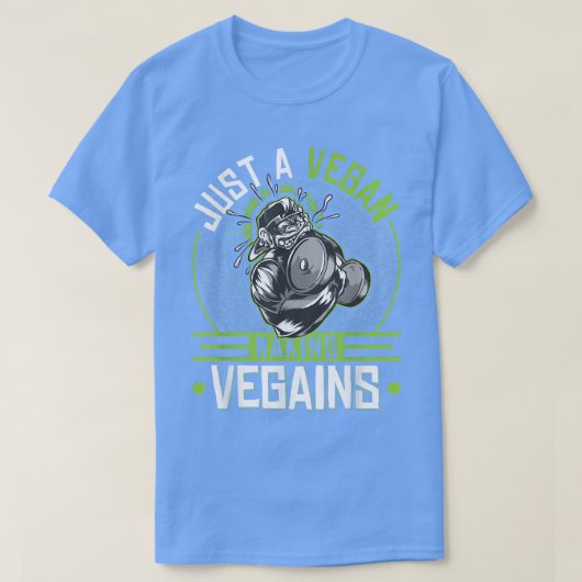 Vegane Vegeneration, vegetarische Fitness T-Shirt (Design vorne)
