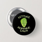 Vegane Vegetarische Einzigartige Geschenke Bekleid Button (Vorne & Hinten)