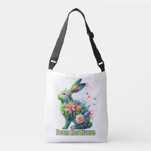 Vegane/vegetarische Kaninchenwanne Tragetaschen Mit Langen Trägern