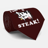 Vegane vegetarische Krawatte (Gerollt)