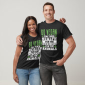 Vegane vegetarische Pflanze auf Basis von Fleisch T-Shirt (Unisex)