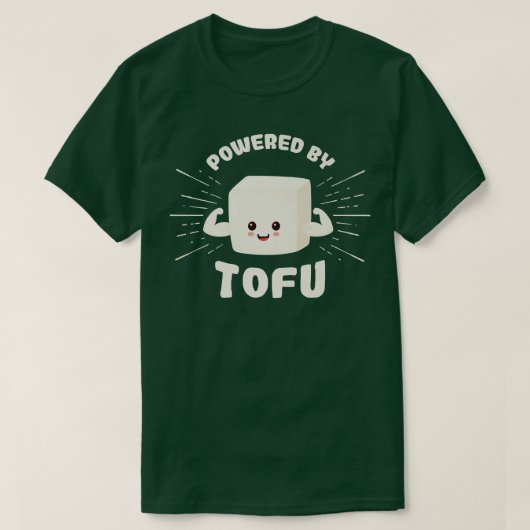 Vegane Veggie mit Tofu Geschenkidee Gemüse T-Shirt (Design vorne)