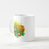 Vegane Veggies Kaffeetasse (Vorderseite Links)
