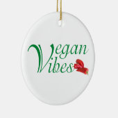 Vegane Vibes Keramikornament (Rechts)