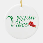Vegane Vibes Keramikornament (Hinten)