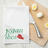 Vegane Vibes Küchentuch (Viertel Falte)