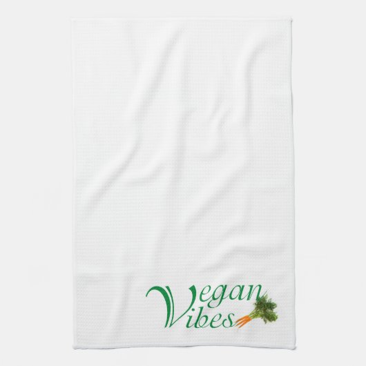 Vegane Vibes Küchentuch (Vertikal)
