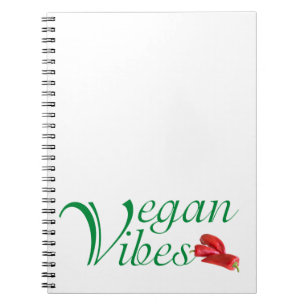 Vegane Vibes Notizblock